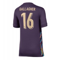 Englanti Conor Gallagher #16 Vieraspaita Naiset EM-Kisat 2024 Lyhythihainen